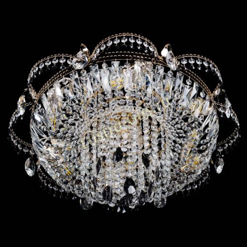 Люстра Камея №1 черная в Химках Гусь Хрустальный