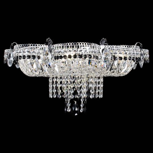 Люстра Камея №1 черная в Химках Гусь Хрустальный