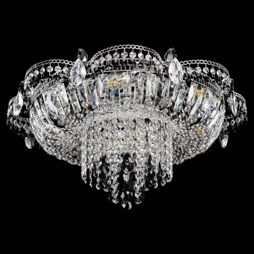 Люстра Камея №1 черная в Химках Гусь Хрустальный