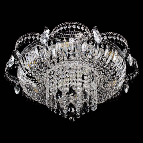 Люстра Камея №1 черная в Химках Гусь Хрустальный