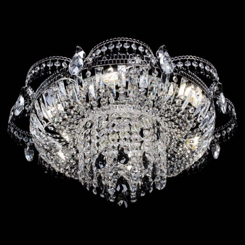 Люстра Камея №1 черная в Химках Гусь Хрустальный