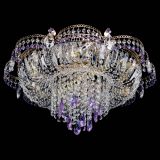 Люстра Камея №1 фиолетовая в Химках