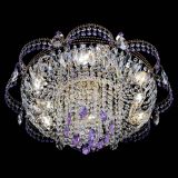 Люстра Камея №1 фиолетовая в Химках