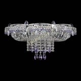 Люстра Камея №1 фиолетовая в Химках