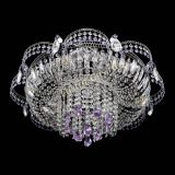 Люстра Камея №1 фиолетовая в Химках