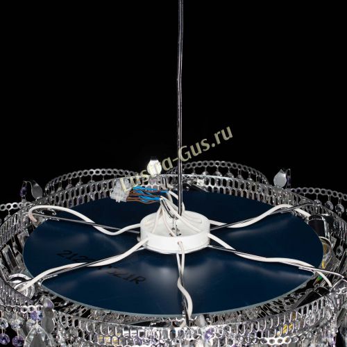 Люстра Камея №1 фиолетовая в Химках Гусь Хрустальный