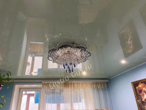 Люстра Камея №1 синяя в Химках отзыв и фото покупателя