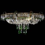 Люстра Камея №4 под бронзу зеленая в Химках