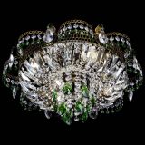 Люстра Камея №4 под бронзу зеленая в Химках