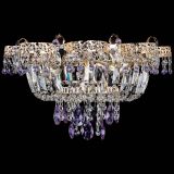 Люстра Камея Флора №4 фиолетовая в Химках