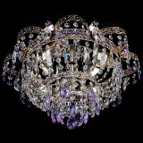 Люстра Камея Флора №4 фиолетовая в Химках