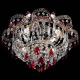 Люстра Камея Флора №4 красная в Химках