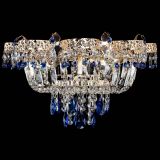 Люстра Камея Флора №4 синяя в Химках