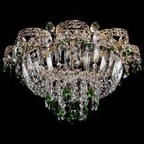 Люстра Камея Флора №4 зеленая в Химках