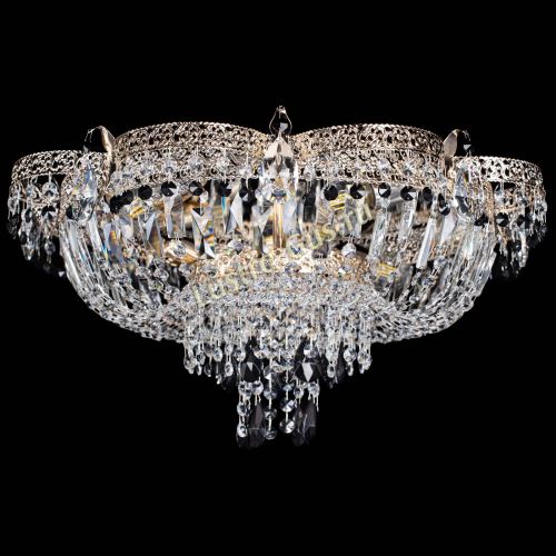 Люстра Камея Флора Журавлик №6 черная в Химках Гусь Хрустальный