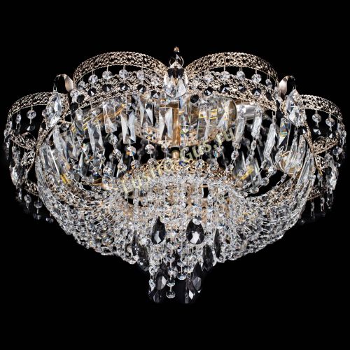 Люстра Камея Флора Журавлик №6 черная в Химках Гусь Хрустальный