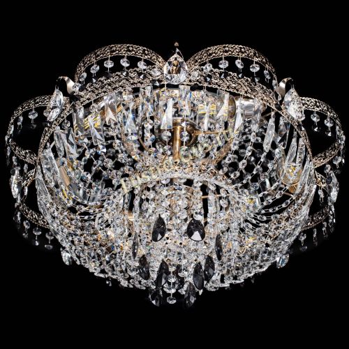 Люстра Камея Флора Журавлик №6 черная в Химках Гусь Хрустальный