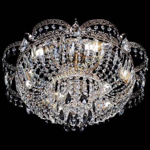 Люстра Камея Флора Журавлик №6 черная в Химках Гусь Хрустальный