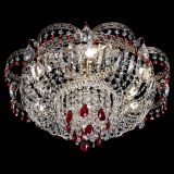 Люстра Камея Флора Журавлик №6 красная в Химках Люстра Камея Флора Журавлик №6 красная в Химках