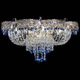 Люстра Камея Флора Журавлик №6 синяя в Химках