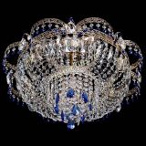 Люстра Камея Флора Журавлик №6 синяя в Химках