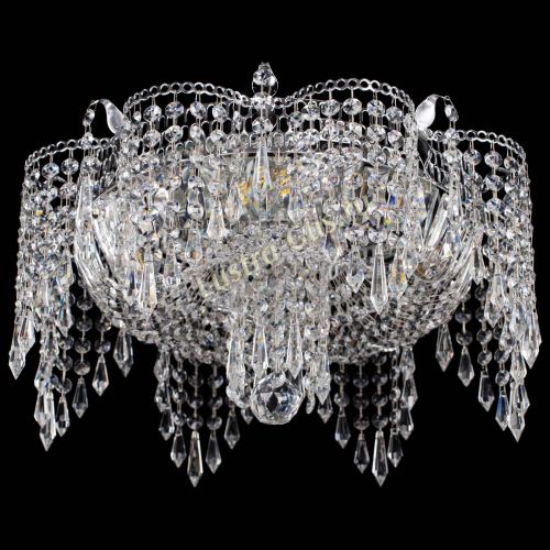 Люстра Камея лепестки в Химках Гусь Хрустальный