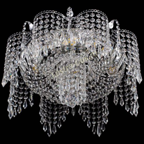 Люстра Камея лепестки в Химках Гусь Хрустальный