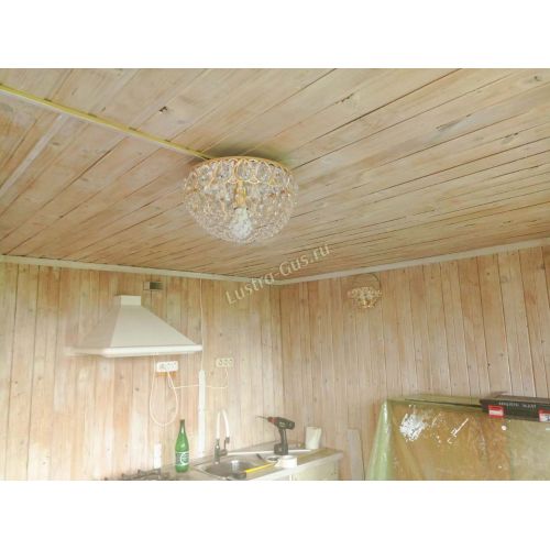 Люстра Капель №11 в Химках Гусь Хрустальный