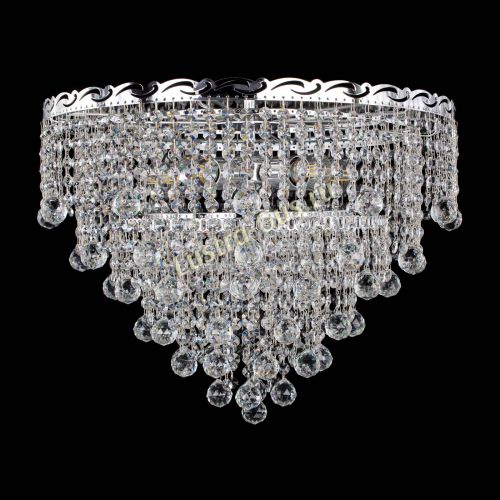 Люстра Капель №1 шар 30 в Химках Гусь Хрустальный