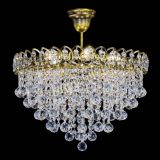 Люстра Капель Пирамида Шар 30 с подвесом под бронзу в Химках