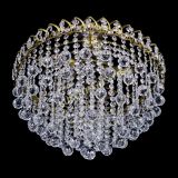 Люстра Капель Пирамида Шар 30 с подвесом под бронзу в Химках