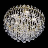 Люстра Капель Пирамида Шар 30 с подвесом под бронзу в Химках