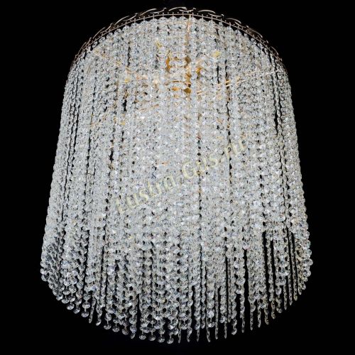 Люстра Капель цилиндр 5 ламп  в Химках Гусь Хрустальный