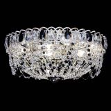 Люстра Каскад Ажур Черная белая в Химках