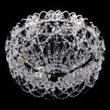 Люстра Каскад Ажур Черная белая в Химках