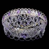 Люстра Каскад Ажур Фиолетовая белая в Химках Люстра Каскад Ажур Фиолетовая белая в Химках