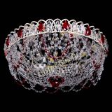 Люстра Каскад Ажур Красная белая в Химках Люстра Каскад Ажур Красная белая в Химках