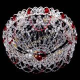 Люстра Каскад Ажур Красная белая в Химках Люстра Каскад Ажур Красная белая в Химках