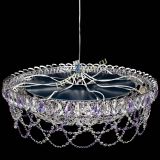 Люстра Каскад Ажур 700 мм фиолетовый в Химках