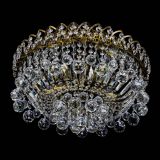 Люстра Каскад шар, диаметр 450 мм, Люстры Гусь Хрустальный Люстра Каскад шар, диаметр 450 мм, Люстры Гусь Хрустальный