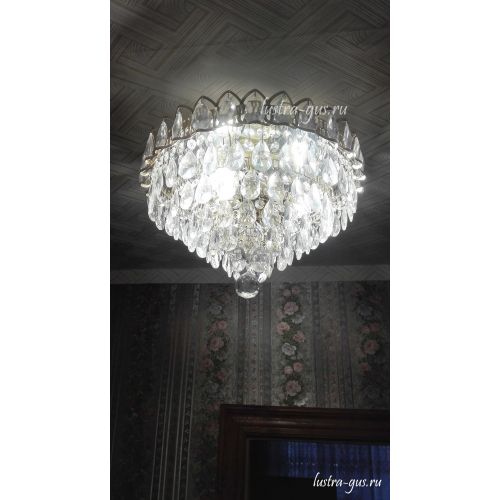 Люстра Катерина пирамида Журавлик в Химках Гусь Хрустальный