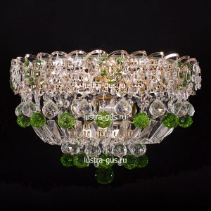 Люстра Катерина шар зеленая в Химках отзыв и фото покупателя