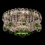 Люстра Катерина Шар Журавлик зеленая в Химках