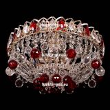 Люстра Катерина Шар Журавлик зеленая в Химках