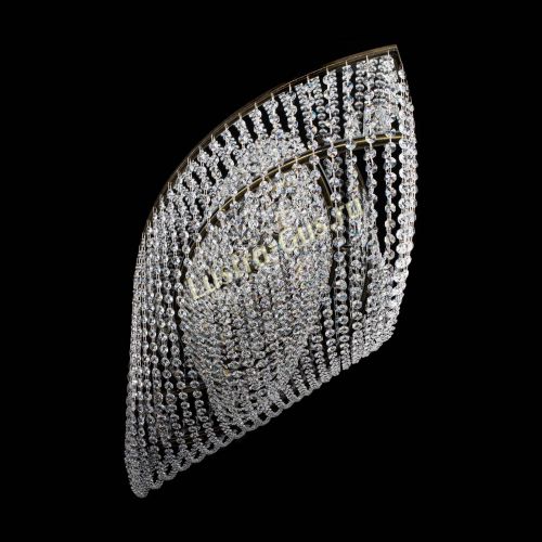 Люстра Хрустальная Волна под бронзу в Химках Гусь Хрустальный