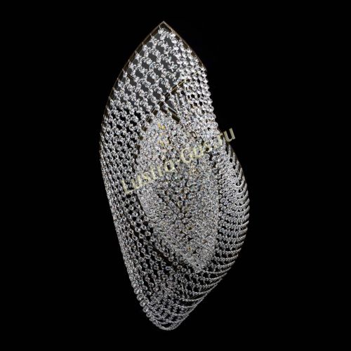 Люстра Хрустальная Волна под бронзу в Химках Гусь Хрустальный