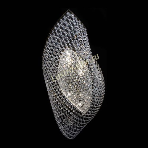 Люстра Хрустальная Волна под бронзу в Химках Гусь Хрустальный