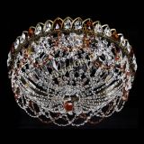 Люстра Хрустальный Каскад Ажур под бронзу Чайная в Химках