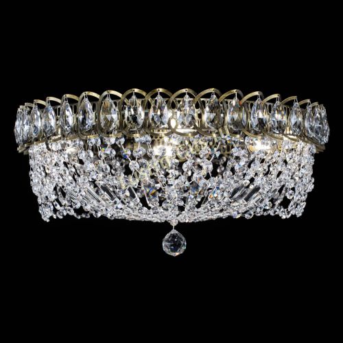 Люстра Хрустальный Каскад Ажур под бронзу в Химках Гусь Хрустальный