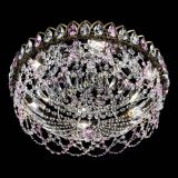 Люстра Хрустальный Каскад Ажур под бронзу Розовая в Химках